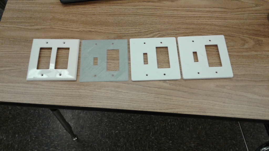 Free 3D file Double Light switch cover ⚙️・3D printing template to download・Cults